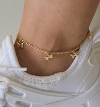 Load image into Gallery viewer, Butterfly Charm Anklet