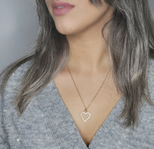 Load image into Gallery viewer, Diamond Heart Pendant