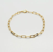 Load image into Gallery viewer, Elena Paper Clip Bracelet