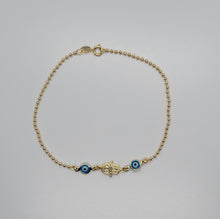 Load image into Gallery viewer, Hamsa Anklet