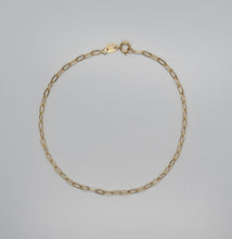 Load image into Gallery viewer, Novalee Paper Clip Anklet