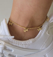 Load image into Gallery viewer, Butterfly Charm Anklet
