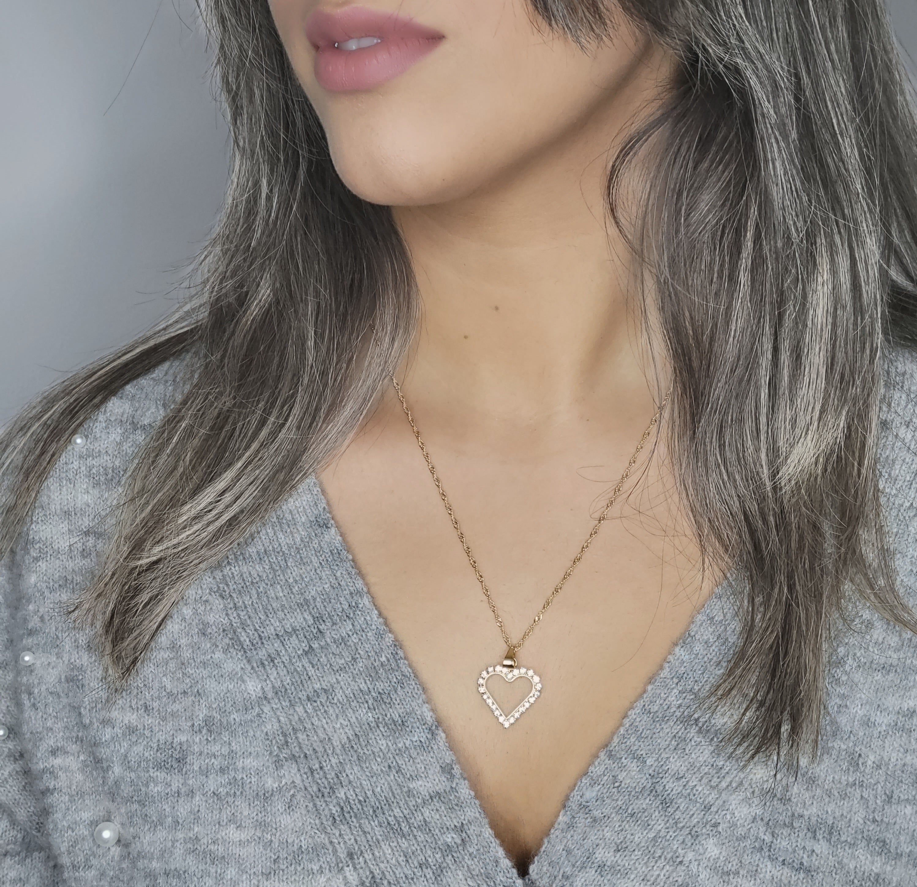 Diamond Heart Pendant