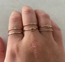 Load image into Gallery viewer, Mikka Hammered Stacking Ring

