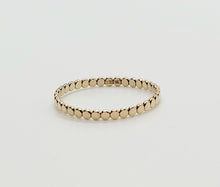 Load image into Gallery viewer, Milan Flat Beaded Stacking Ring
