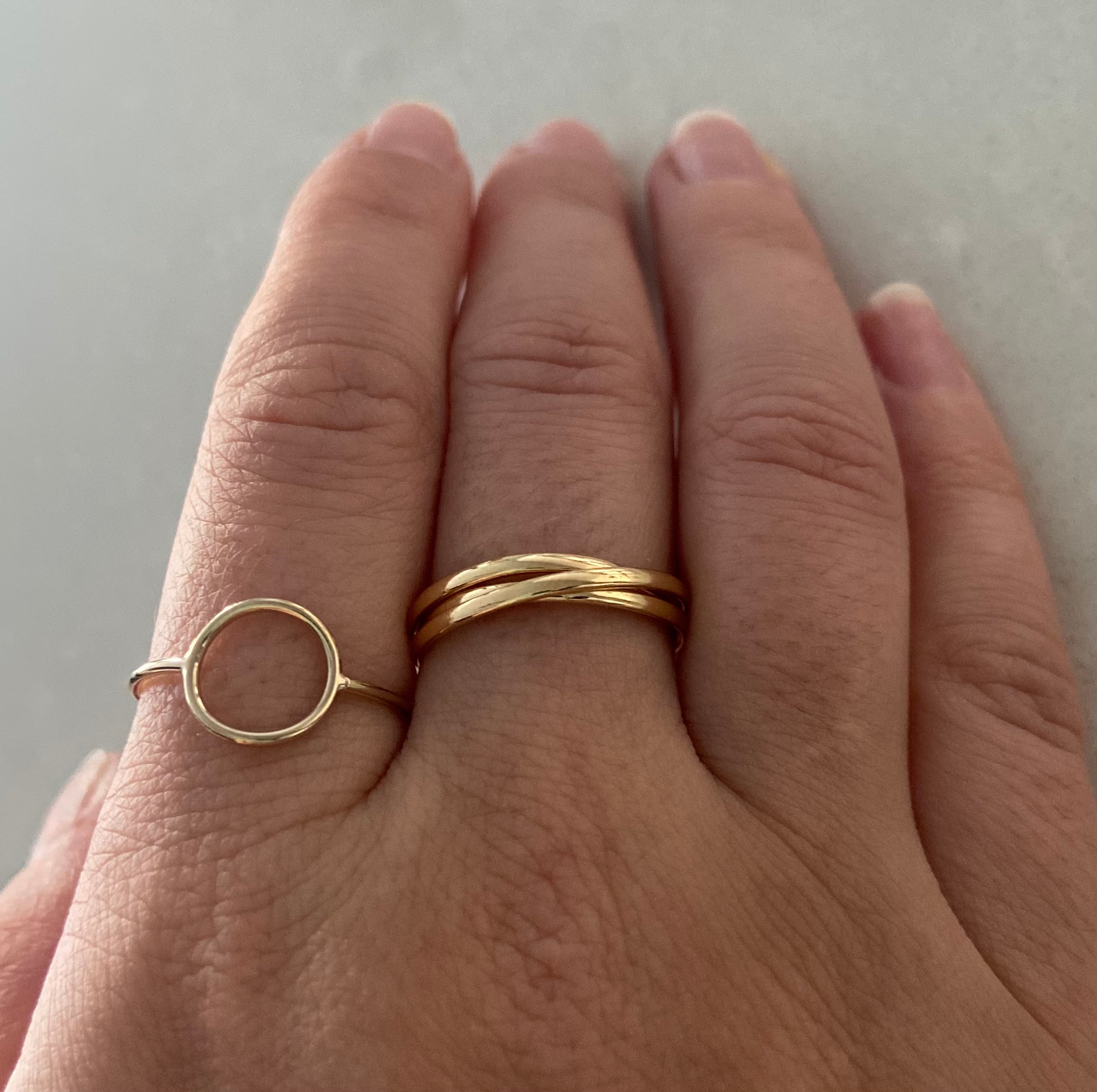 Ollie Open Circle Ring