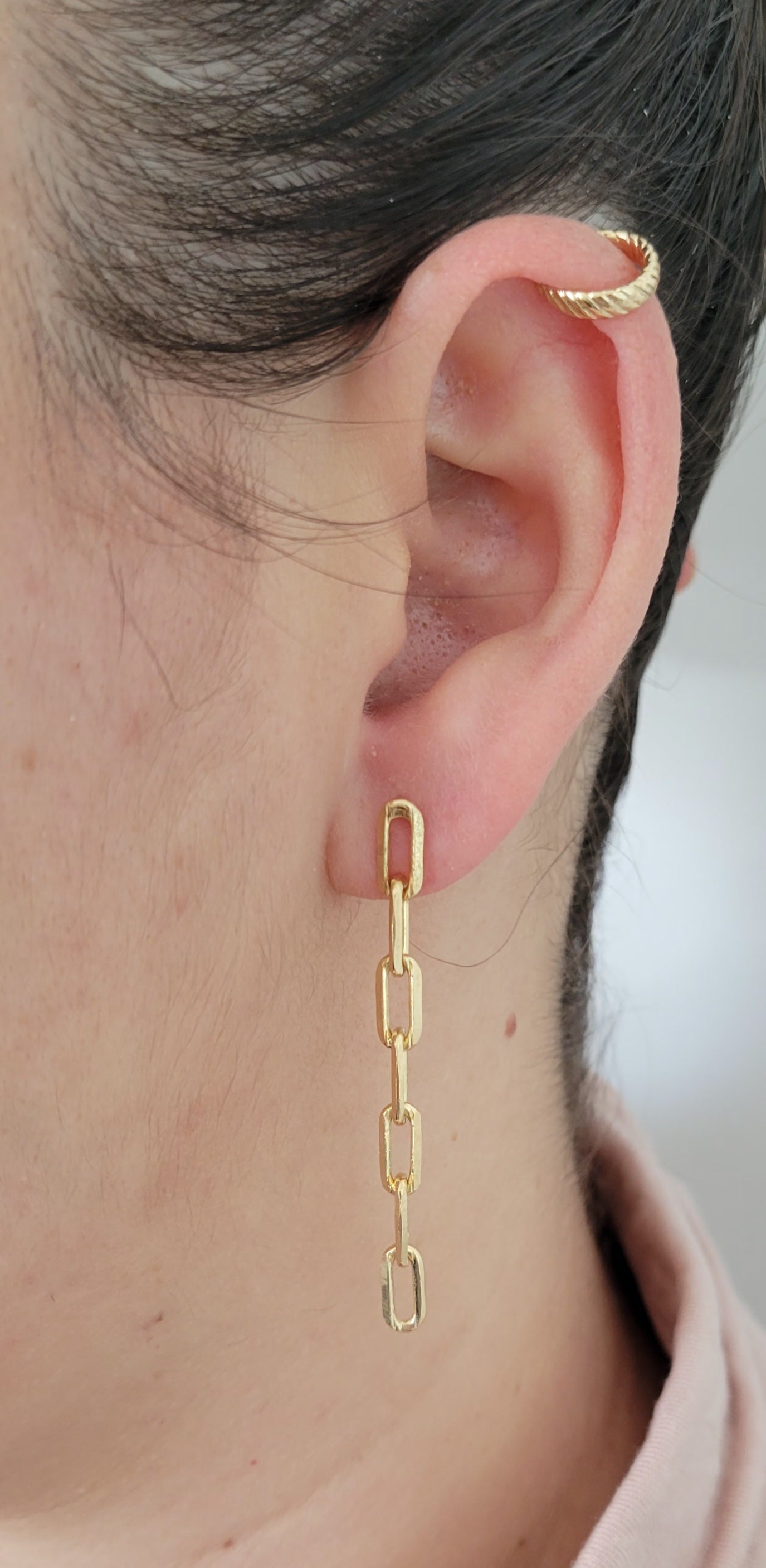 Riya Paper Clip Earrings